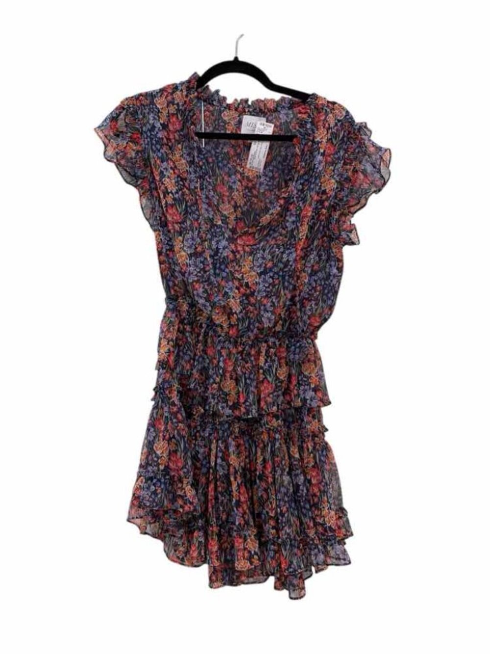 Misa navy and floral Size XS Dress